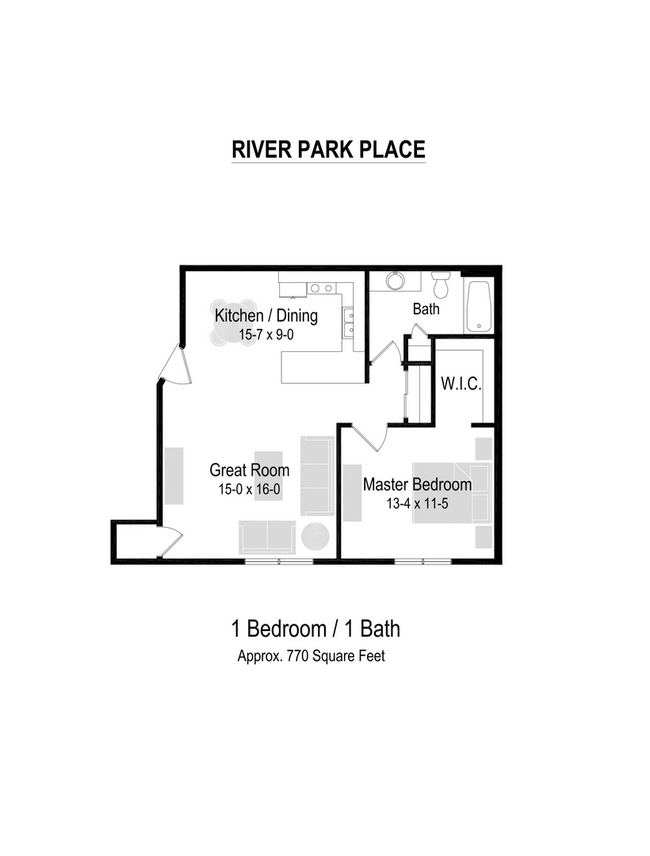 Interior Photo - River Park Place Apartments