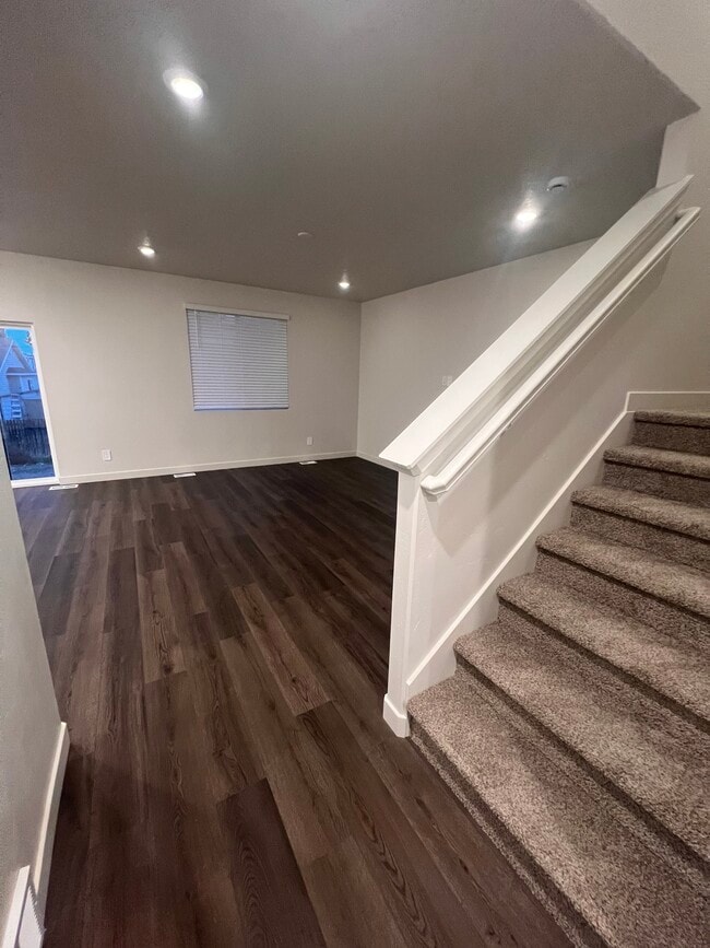 Living room and stairs - 404 W 630 N