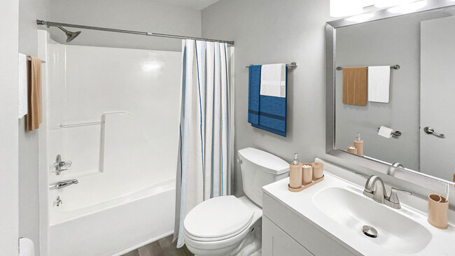 Bathroom - The Avenue - Boulevard West Apartments