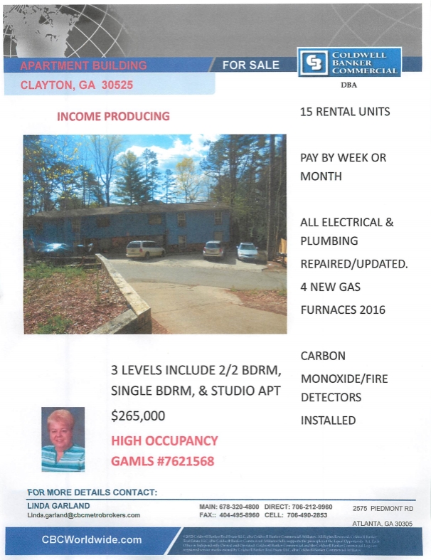 Brouchure - Multifamily Unit in Clayton