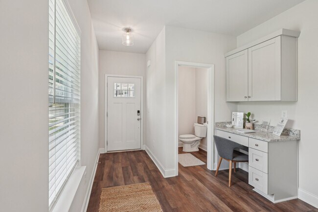 Pasillo de entrada al plano de Aberdeen - Satterfield Commons