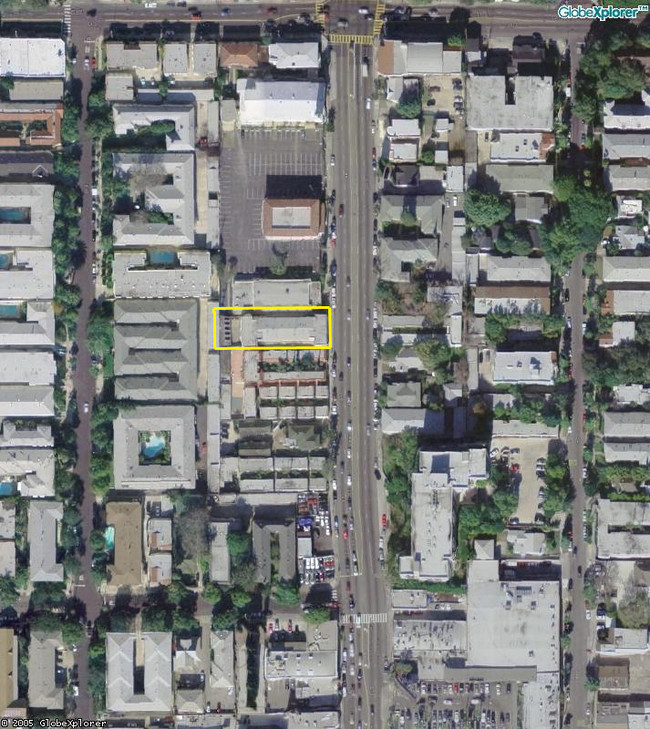 Aerial Photo - 1241 N Fairfax Ave