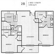 2 Bedroom / 2 Bathroom