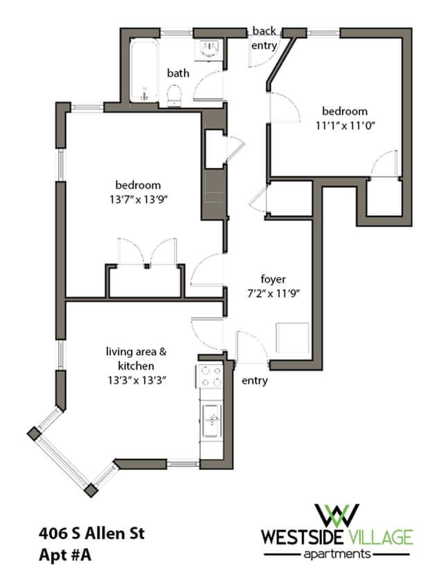Building Photo - 406 S Allen St
