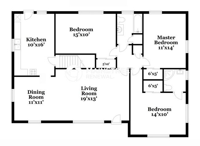 Foto del edificio - 3 Bedroom Pet-Friendly Home in Center Point, AL with Main Street Renewal