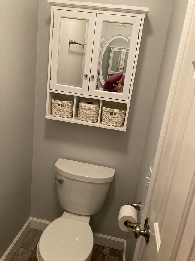 first floor half bath - 13 Cos Cob Ave