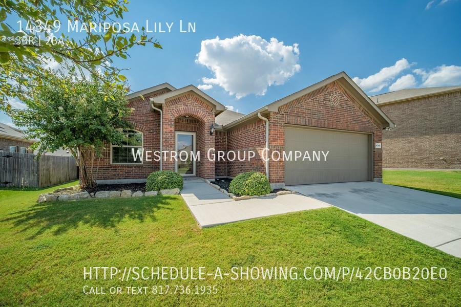 14349 Mariposa Lily Ln (Northwest ISD) House Rental in Haslet, TX