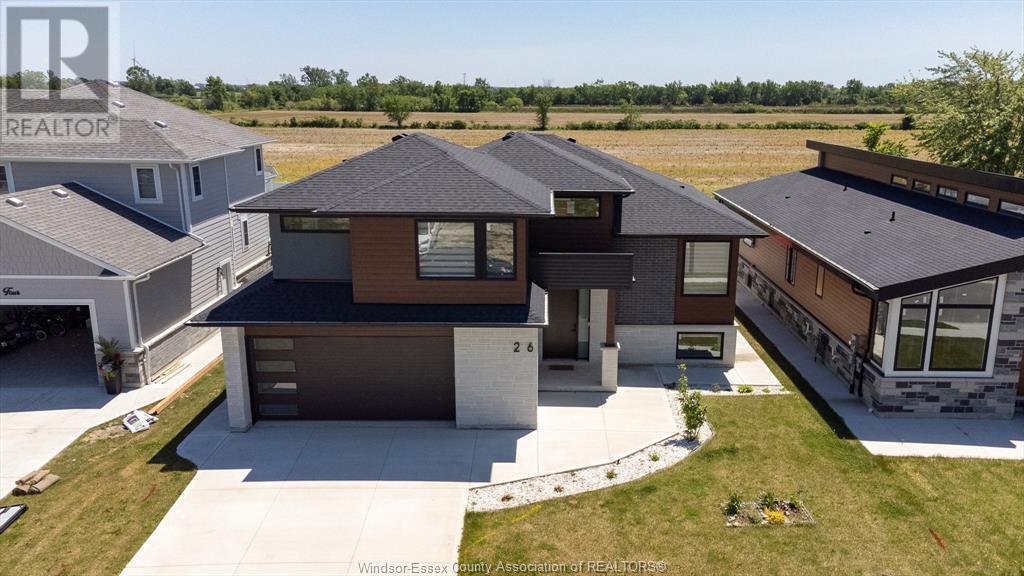 26 Belleview Dr, Kingsville, ON N0R 1B0 House for Rent in Kingsville, ON