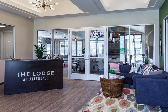 Lobby Photo - The Lodge at Allendale