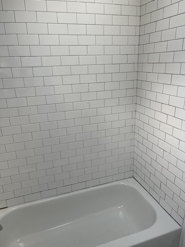 Newly renovated bathroom - 91 Washington St
