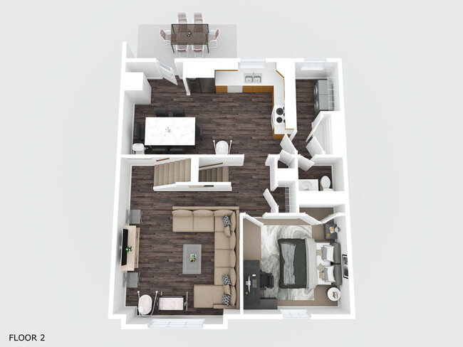 Main Floor Layout - 218 Lester Ct