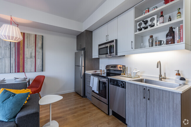 1BR, 1BA - 563SF - Kitchen - Union