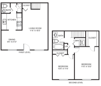 2BR/1.5BA - Westchester Woods