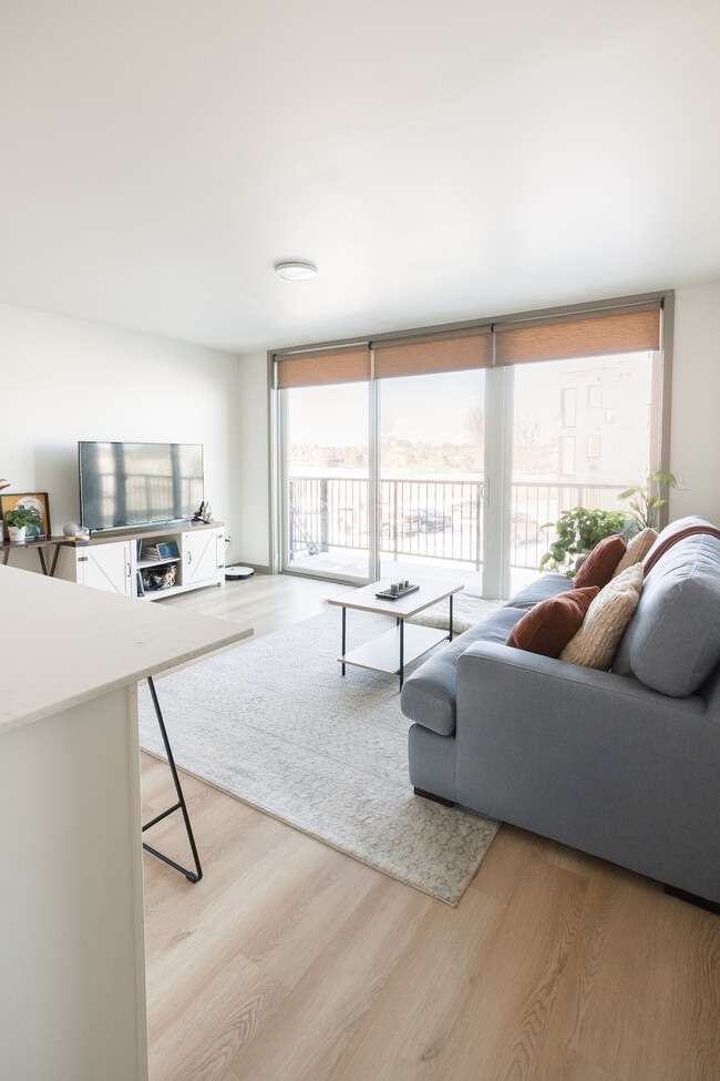 Sala de estar - Reserve Flats