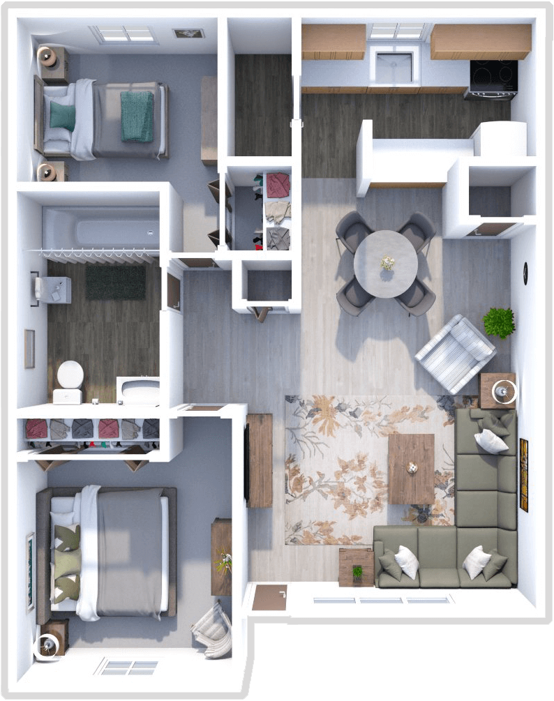 Ross Park Apartments – 2 Bd 1 Bath Park Place Clyde OH