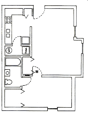 1HAB/1BA - Gate Manor Apartments
