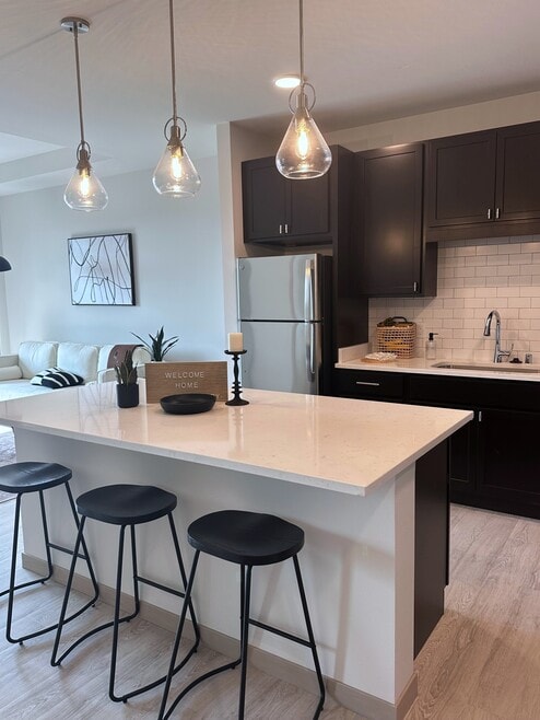 One Bedroom - Kitchen - Residences at DeForest Yards