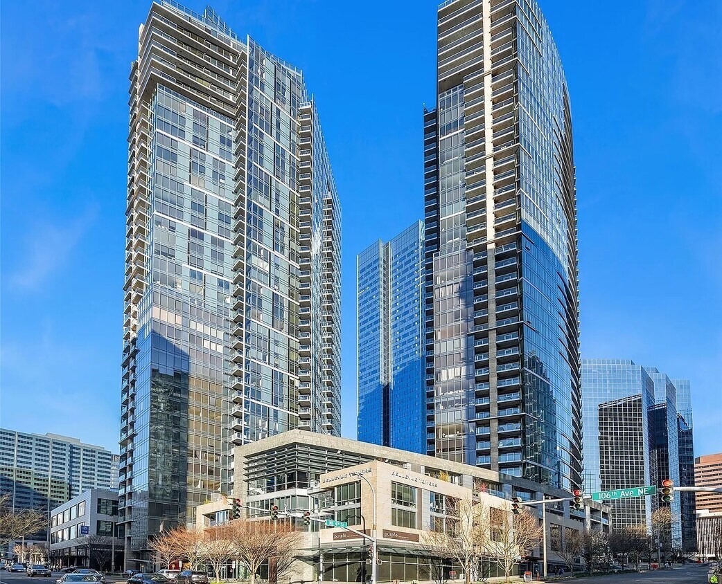 Bellevue Towers Outside - 10700 NE 4th St