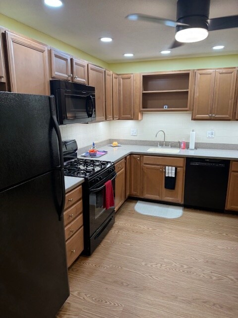 Kitchen with Gas Stove - 23 Country Club Dr