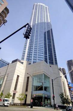 View from outside - 512 N McClurg Ct