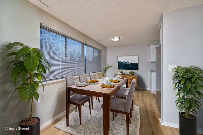 Dining Room, 1 BR 1 BA - Crescent Gardens Apartments