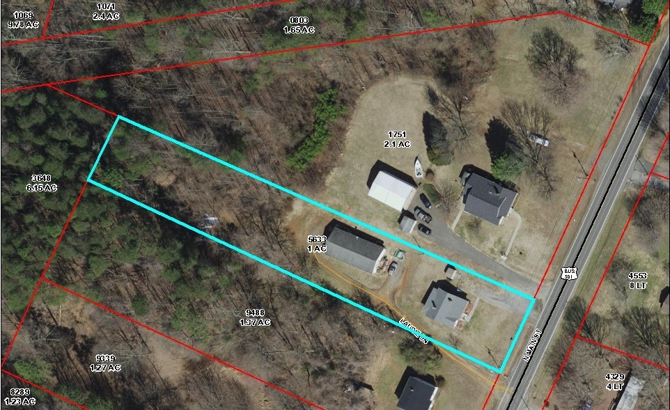 Aerial - 733 N Main St