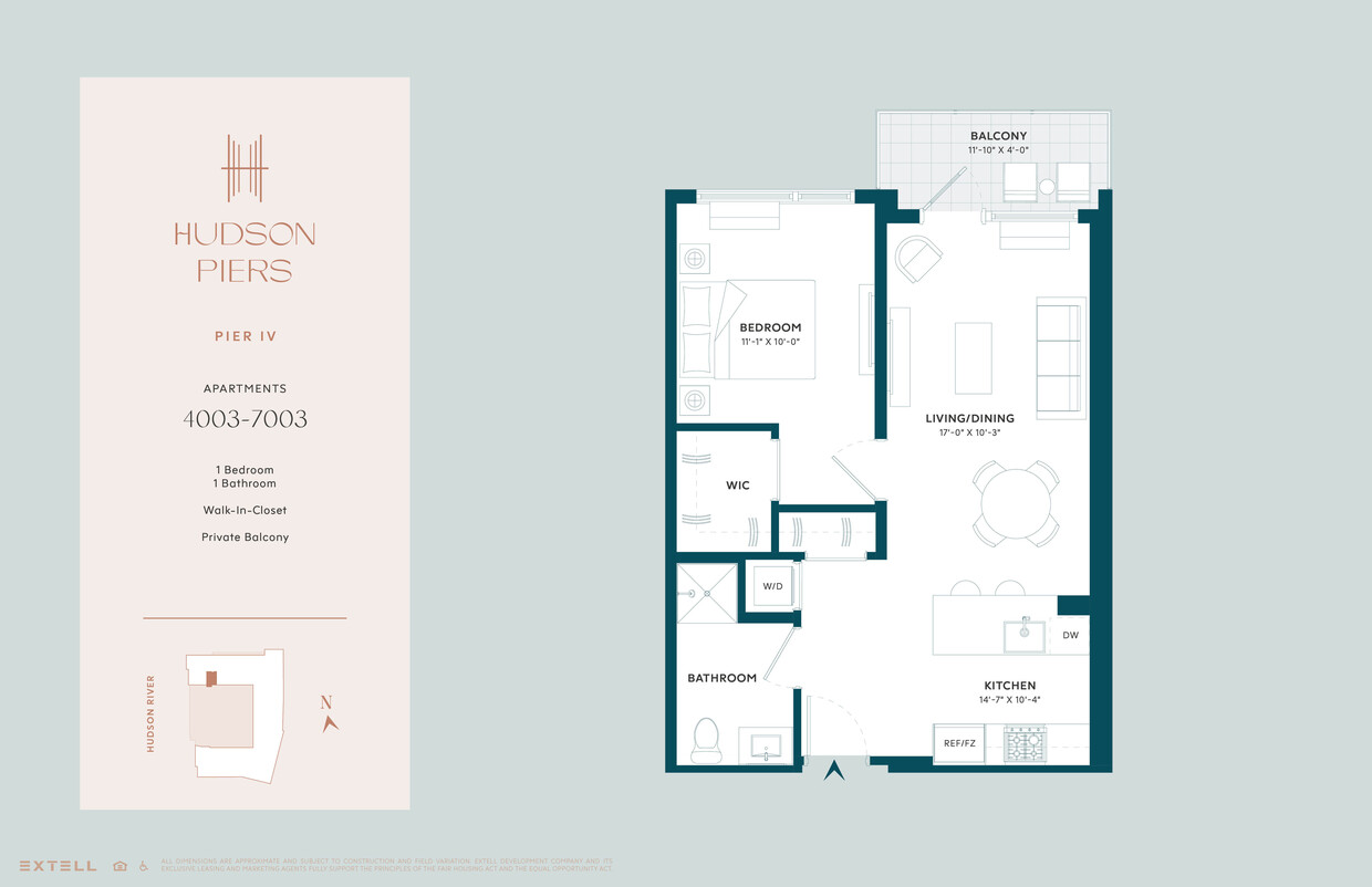 Floorplan - Hudson Piers Building C