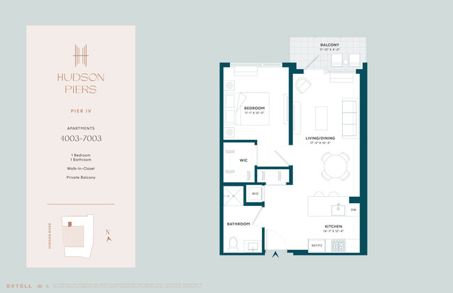 Floorplan - Hudson Piers
