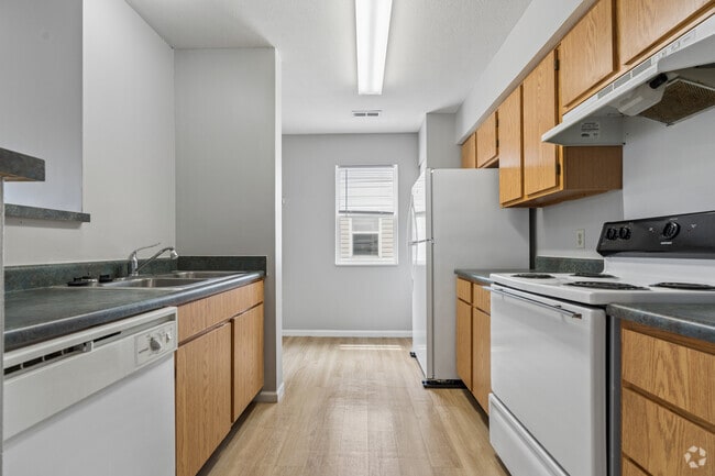 3BR, 2BA - 1,227SF - Kitchen - The Westcott