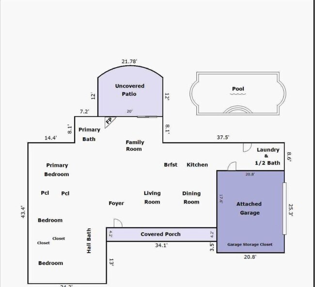 Building Photo - Spacious 3BR/2.5BA Ranch-Style Home with P...