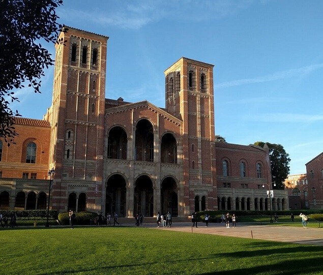 Royce Hall is one of UCLA's oldest buildings, completed in 1929