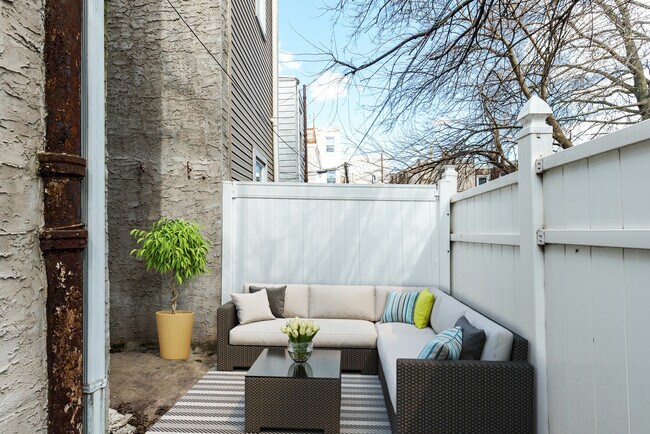 Virtually Staged Back Exterior - 724 Moyer St