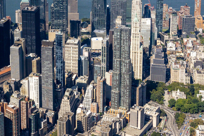 Aerial Photo - Pace University Residence Hall