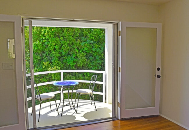 Balcony w/french doors/screens - 2330 Malcolm Ave Balcony w/french doors/screens - 2330 Malcolm Ave