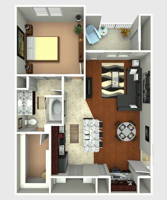 Foto del interior - Plantation Park Apartments