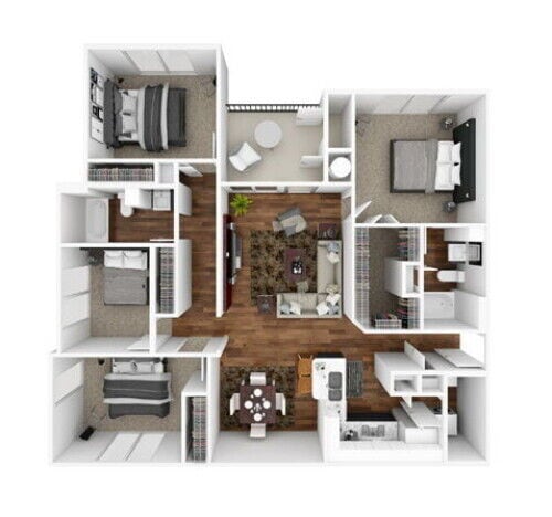 Interior Photo - Cypress Creek Fayridge Drive