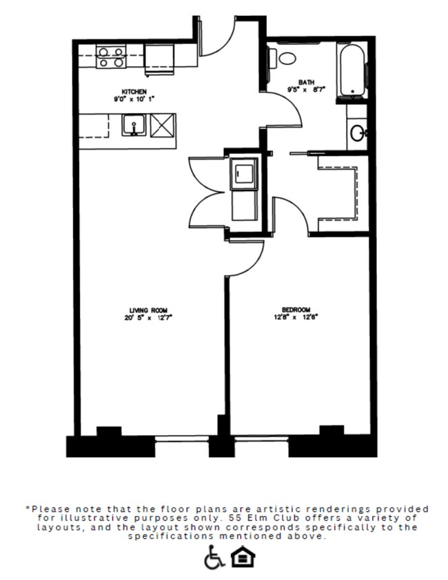 Interior Photo - The 55 Elm Club