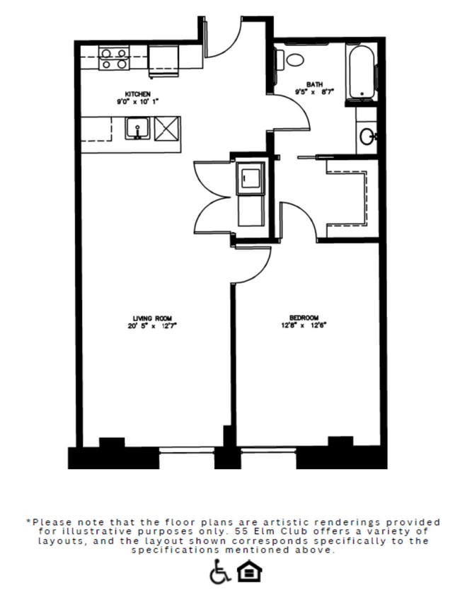Interior Photo - The 55 Elm Club