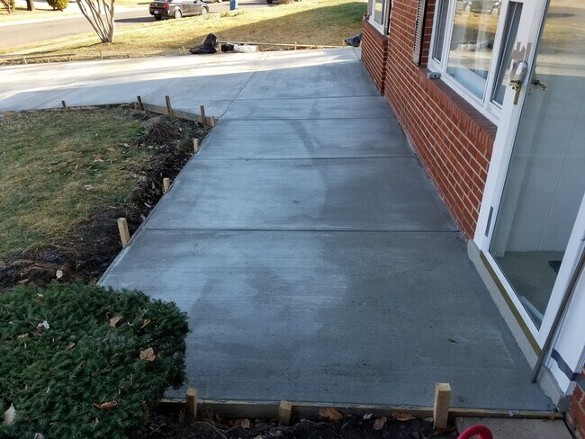 new front porch - 7131 Jayhawk Street