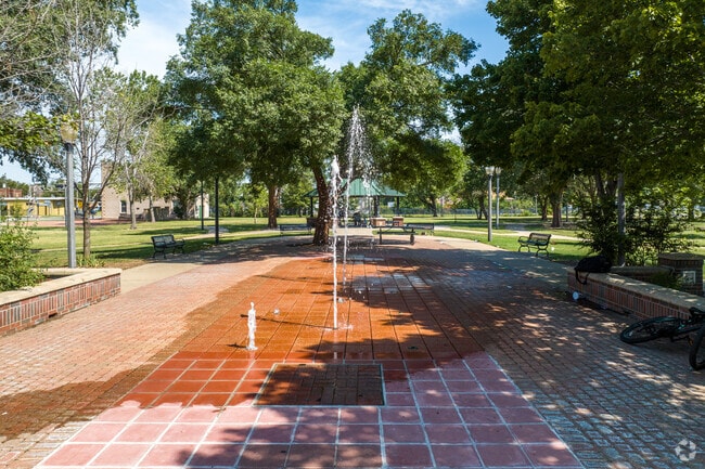 Cool off during the hot summer days at the splash pad in South Central's Lincoln Park.