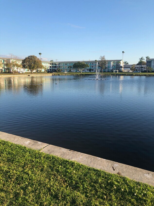 LAKE WITH WALKING TRAIL AROUND IT - 5920 18th St N