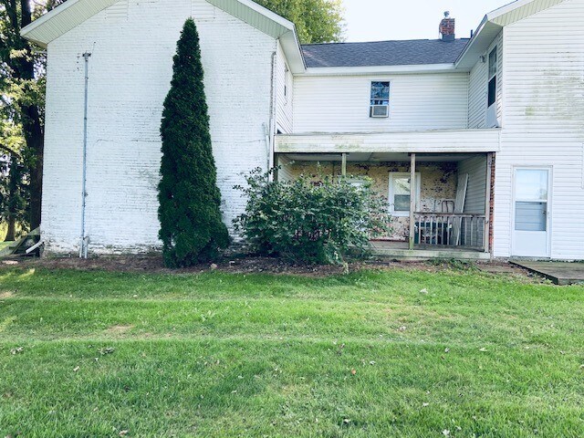Back of Farmhouse - 5854 Cleveland Rd