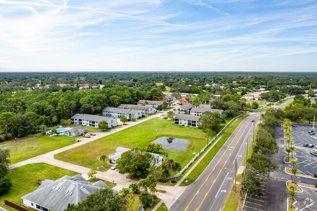 Aerial Photo - Village Square