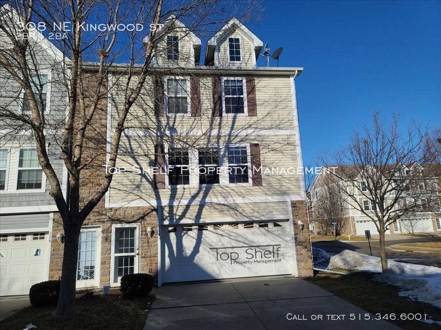 308 NE Kingwood, Waukee, IA 50263 Townhome Rentals in Waukee IA