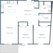 Willow Park - 2 Bedroom - Plan 21A