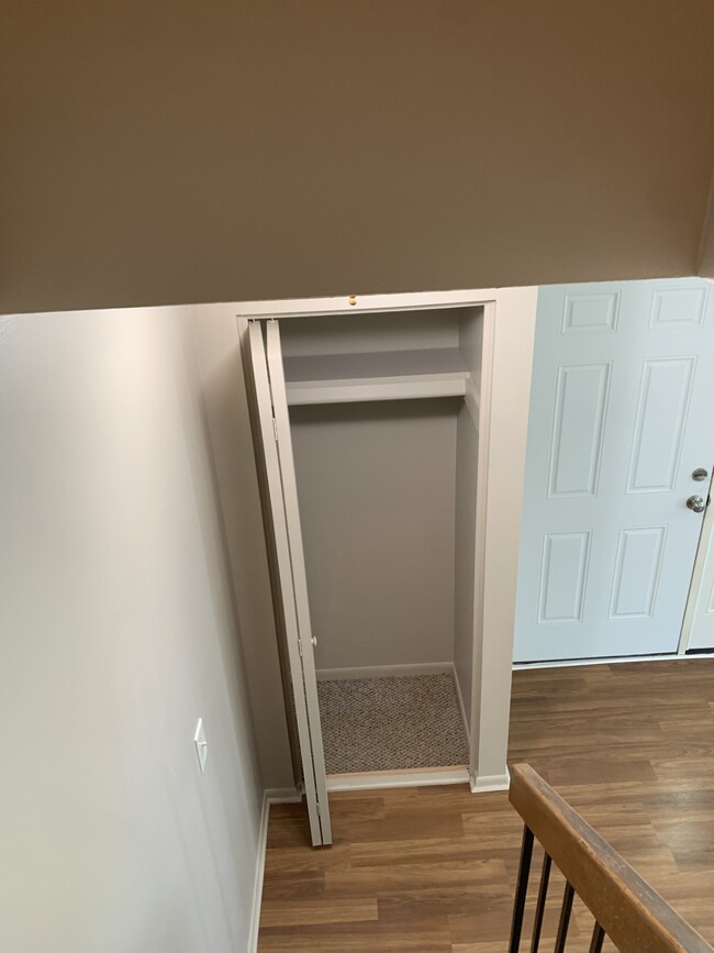 Living room closet - 4111 Charter Oak Dr