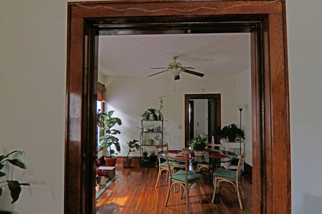 View of dining room from living room - 374 E Oakland Ave