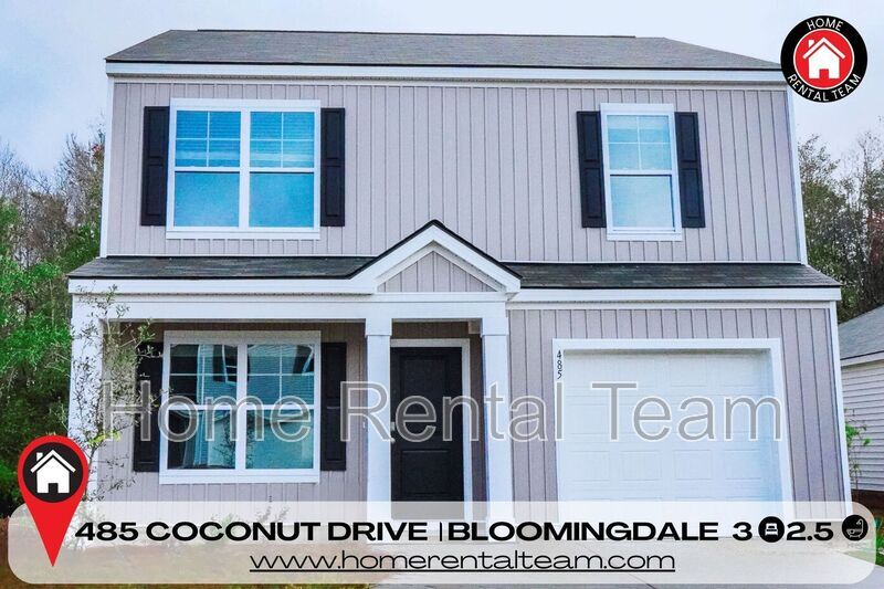 485 Coconut Dr, Bloomingdale, GA 31302 House Rental in Bloomingdale