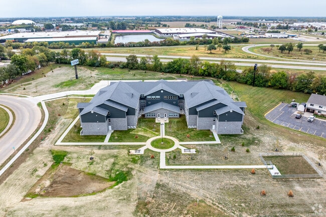 Aerial Photo - Alice Place West Burlington