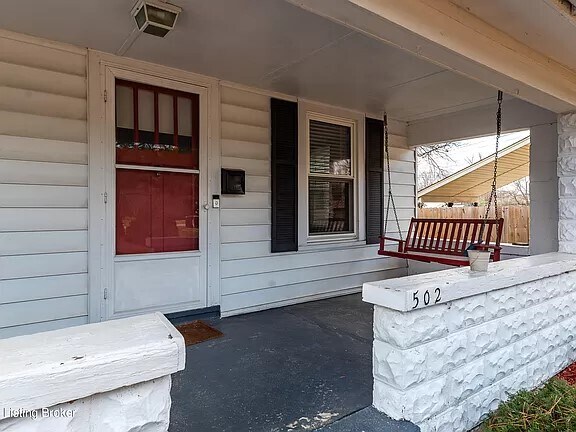 Porche - 502 Washburn Ave